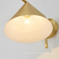 Contemporary Home Decoration Lighting Copper Wall Sconce Lamp For Home